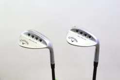 Callaway MD3 Chrome 56*/10*, 60*/09* Wedge Set RH Graphite Shaft Wedge Flex