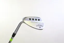 LEFTY Callaway MD3 Milled Chrome C Grind 56* Wedge 35 In Steel Shaft Stiff Flex