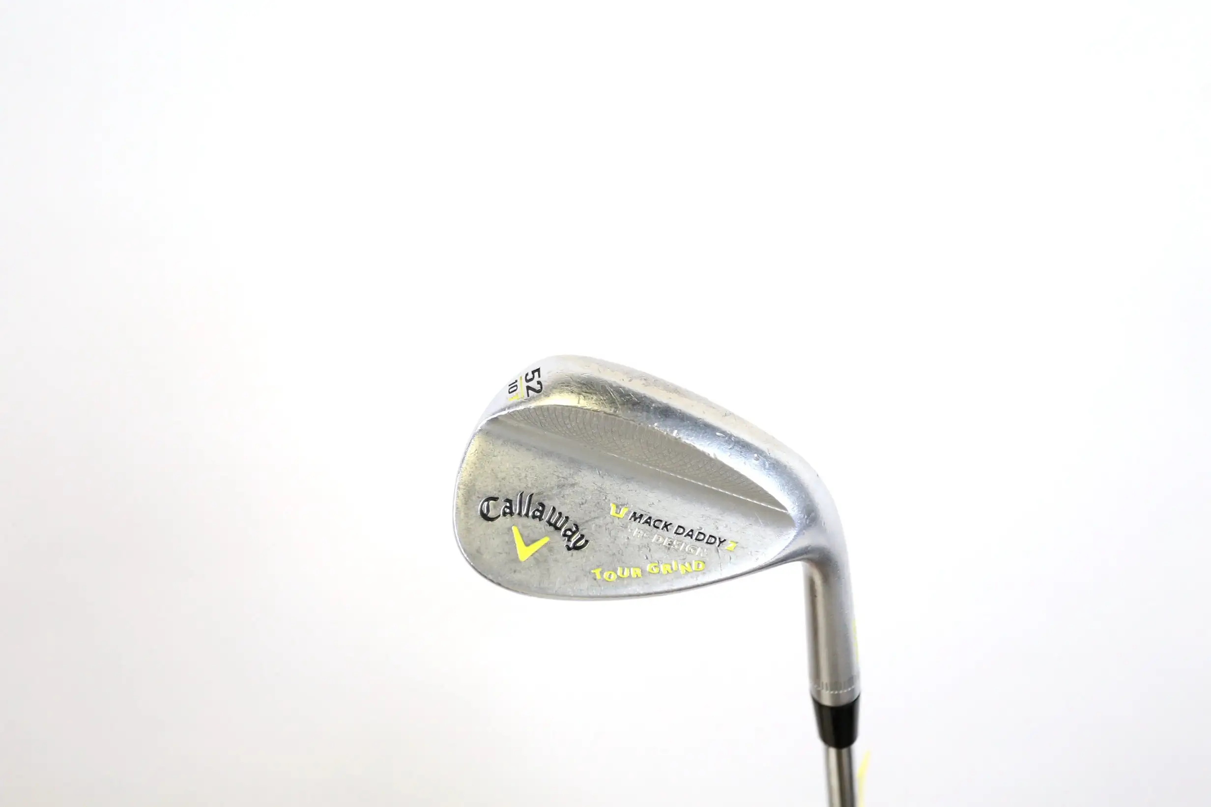 Callaway Mack Daddy 2 Tour Grind Chrome 52* Wedge RH 35 In 10* Steel Wedge Flex