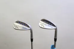 Callaway JAWS Raw Chrome 52* & 56* Wedge Set RH True Temper Steel Shafts Stiff