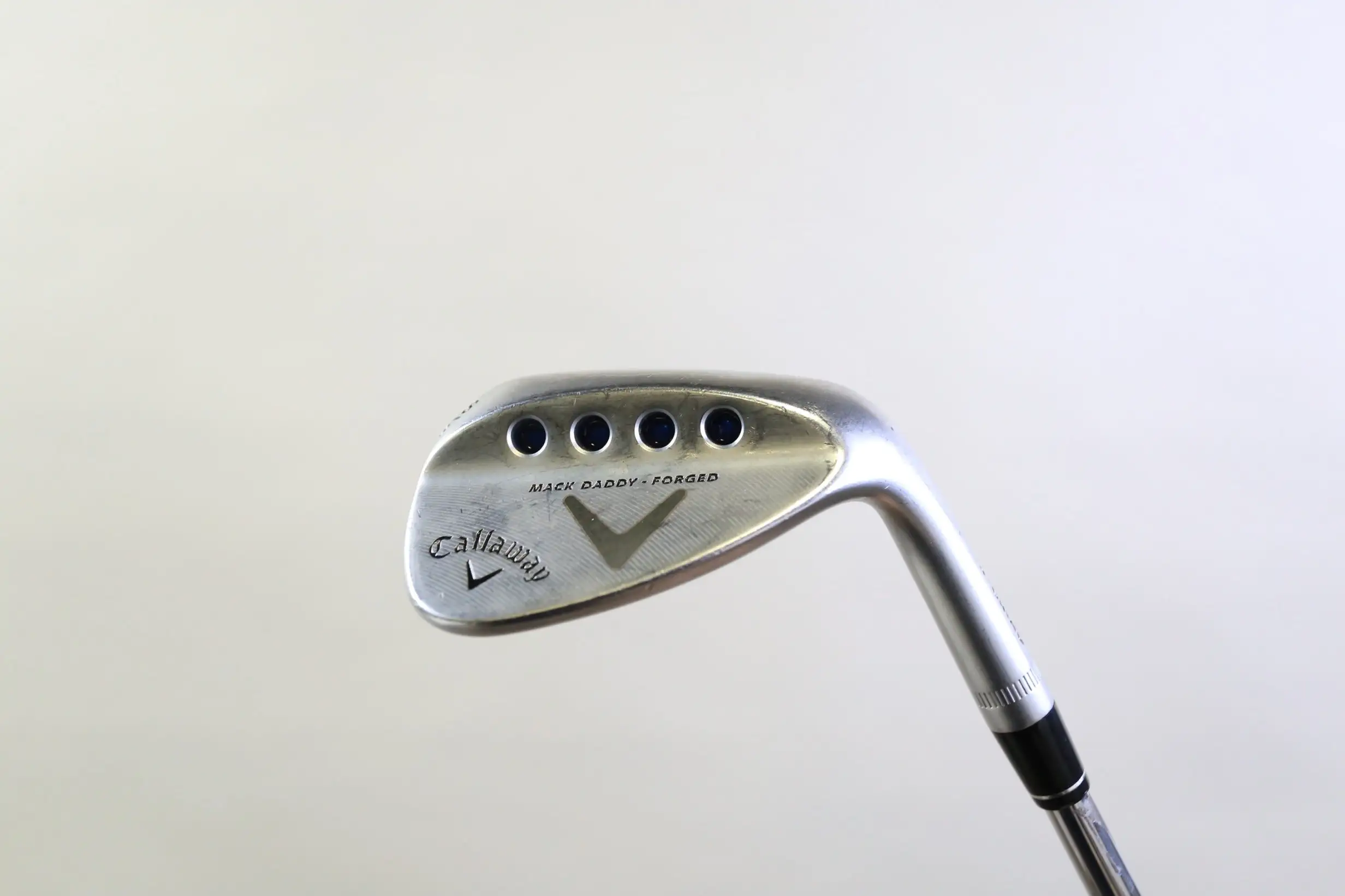 Callaway Mack Daddy Forged Satin Chrome 58* Wedge RH 34.75 In Steel Stiff Flex