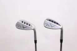 Callaway Mack Daddy 56*/10*, 60*/8* Wedge Set RH S200 Steel Shaft Stiff Flex