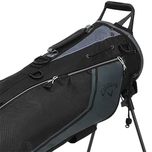 Callaway Carry+ Stand Bag Black - Charcoal - Image 2