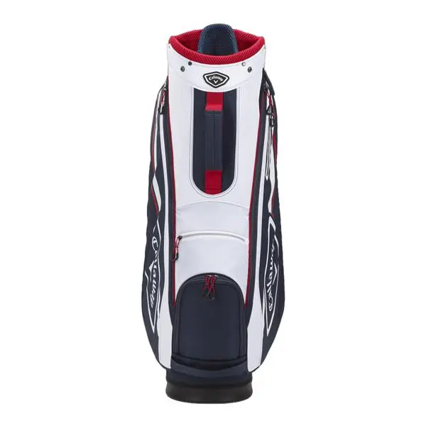 Callaway Chev Dry 14 Cart Bag Navy White Red - Image 4