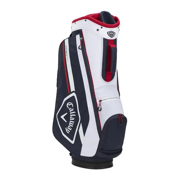 Callaway Chev Dry 14 Cart Bag Navy White Red - Image 5