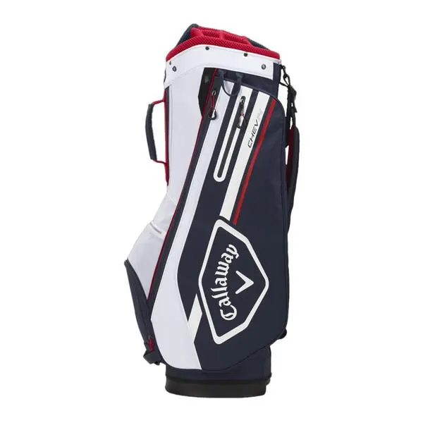 Callaway Chev Dry 14 Cart Bag Navy White Red - Image 6