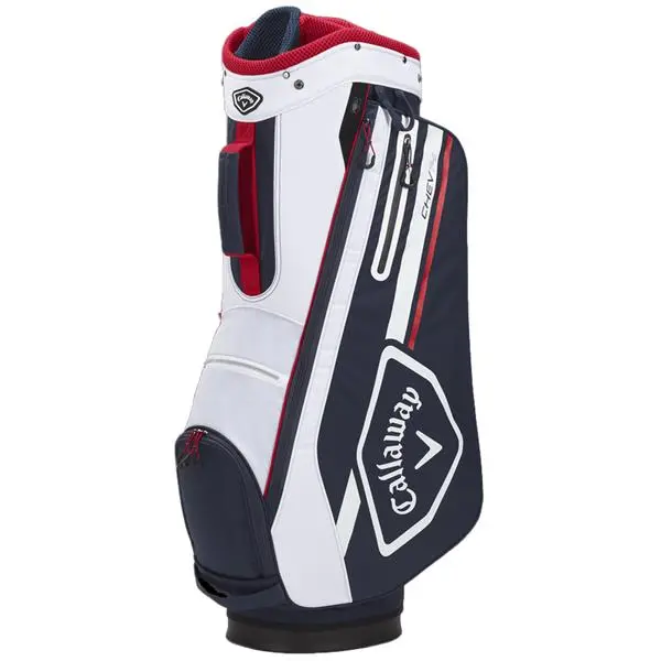 Callaway Chev Dry 14 Cart Bag Navy White Red