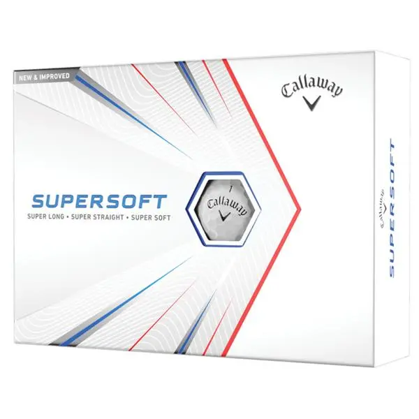 Callaway Supersoft 21 Golf Ball Dozens White