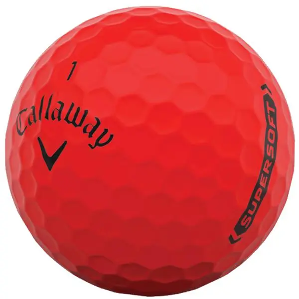 Callaway Supersoft 21 Golf Ball Dozens Red - Image 2