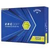 Callaway ERC Soft 21 Triple Track Golf Ball Dozen Yellow