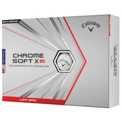 Callaway Chromesoft X LS Golf Ball Dozens White