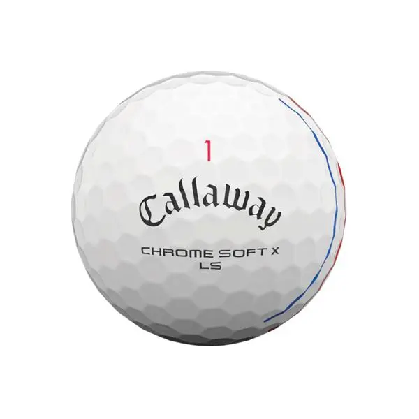 Callaway Chromesoft X LS Triple Track Golf Ball White - Image 2