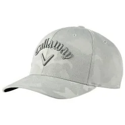 Callaway Gents Camo Snapback Cap Grey
