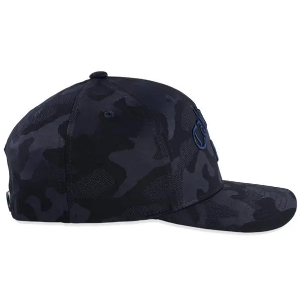 Callaway Gents Camo Snapback Cap Dark Navy - Image 2