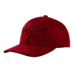 Callaway Gents Camo Snapback Cap Red