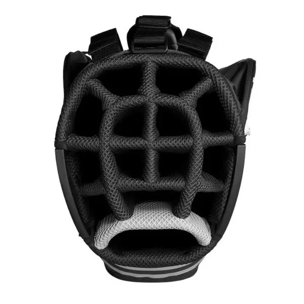 Callaway Chev Dry 14 Cart Bag Black White Gold - Image 2