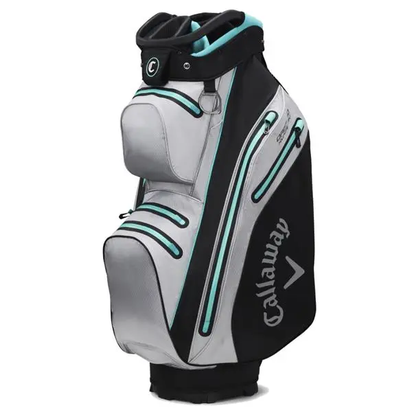 Callaway Org 14 HD Cart Bag Silver - Black - Green