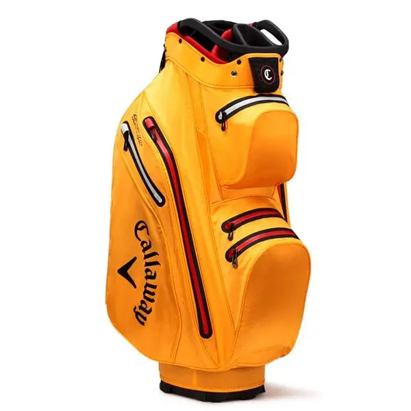 Callaway Org 14 HD Cart Bag Gold Fire Red - Image 3
