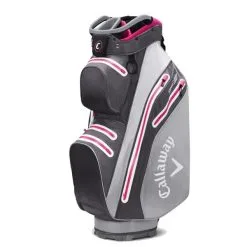 Callaway Org 14 HD Cart Bag Charcoal Silver Pink
