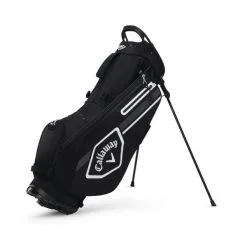 Callaway Chev Stand Bag Black Charcoal White