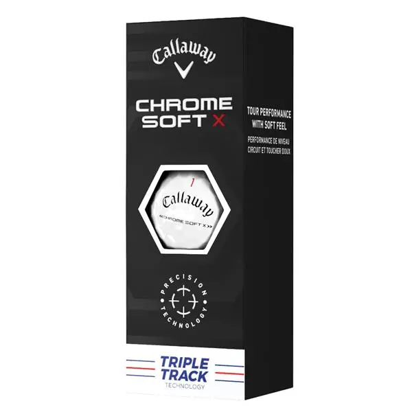 Callaway Chrome Soft X Triple Track Balls White - Image 5