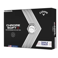 Callaway Chrome Soft X Triple Track Balls White