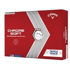 Callaway Chrome Soft Triple Track Balls White