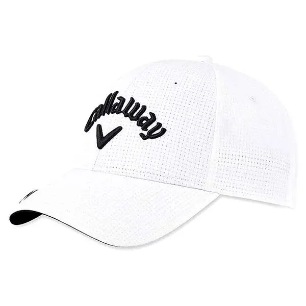 Callaway Gents Stitch Magnet Adj Cap White