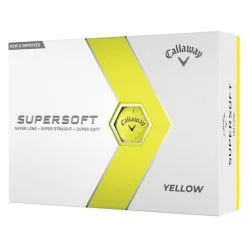 Callaway Supersoft 23 Golf Balls Dozen Yellow
