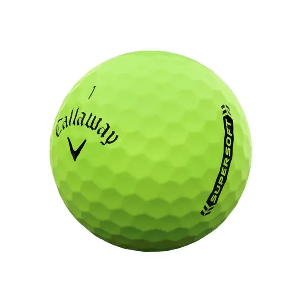 Callaway Supersoft 23 Matte Golf Balls Dozen Green - Image 3