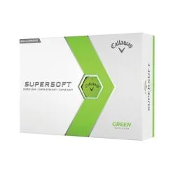 Callaway Supersoft 23 Matte Golf Balls Dozen Green