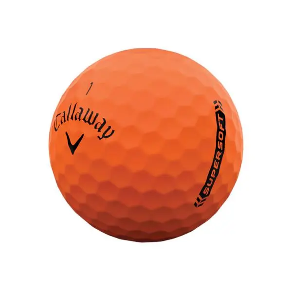 Callaway Supersoft 23 Matte Golf Balls Dozen Orange - Image 3