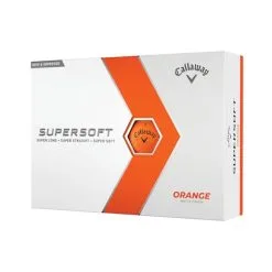 Callaway Supersoft 23 Matte Golf Balls Dozen Orange
