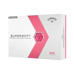 Callaway Supersoft 23 Matte Golf Balls Dozen Pink