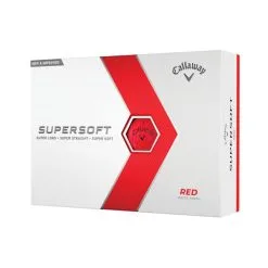 Callaway Supersoft 23 Matte Golf Balls Dozen Red