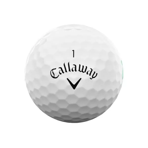 Callaway Supersoft 23 Shamrock Golf Balls Dozen White - Image 3
