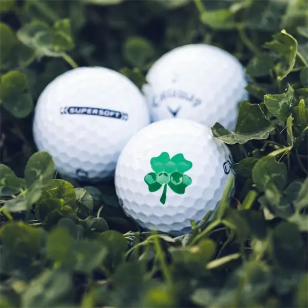 Callaway Supersoft 23 Shamrock Golf Balls Dozen White - Image 5