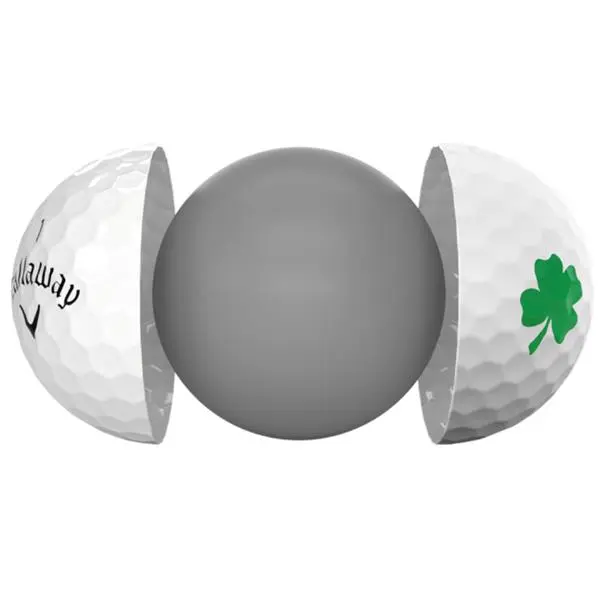 Callaway Supersoft 23 Shamrock Golf Balls Dozen White - Image 6