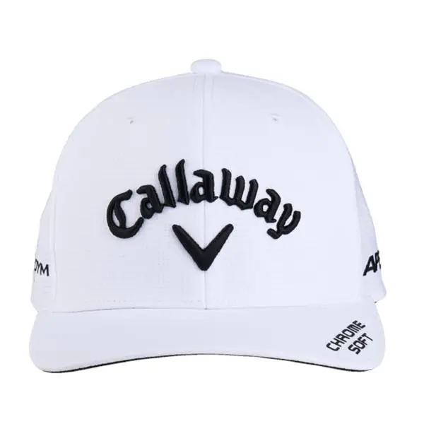 Callaway Tour Authentic Performance Pro Cap White Black - Image 3