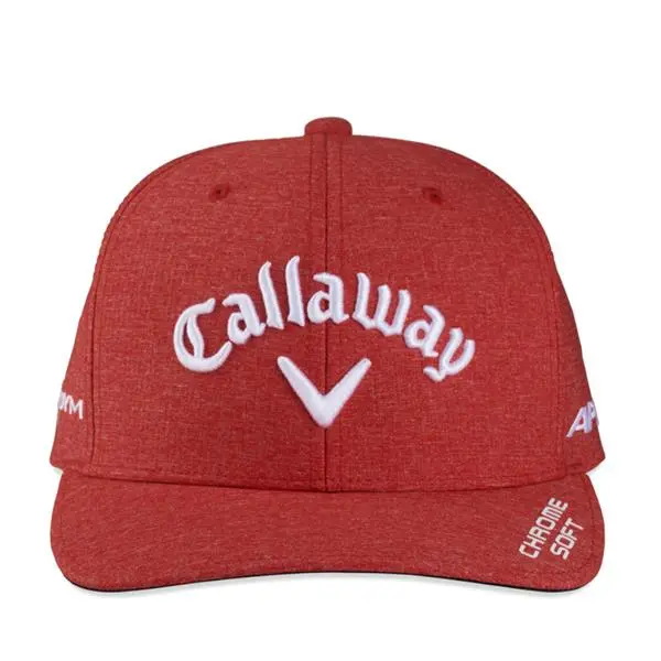 Callaway Tour Authentic Performance Pro Cap Red Heather White - Image 3