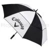 Callaway Clean 60" Double Canopy Umbrella Black - White