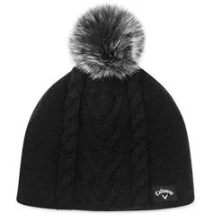 Callaway Ladies Pom Pom Beanie Black
