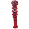 Callaway Pom Pom Driver Headcover Red - Titanium - White