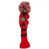 Callaway Pom Pom Hybrid Headcover Red - Titanium - White