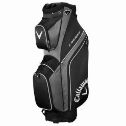 Callaway X Series 19 Cart Bag Black - Titanium - White