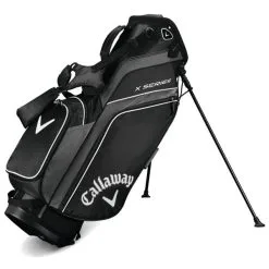 Callaway X Series 19 Stand Bag Black - Titanium - White