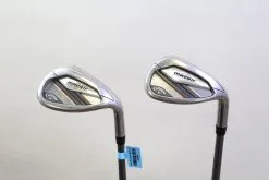 Callaway Mavrik 46*, 56* Wedge Set RH -0.75 In Graphite Shafts Stiff Flex